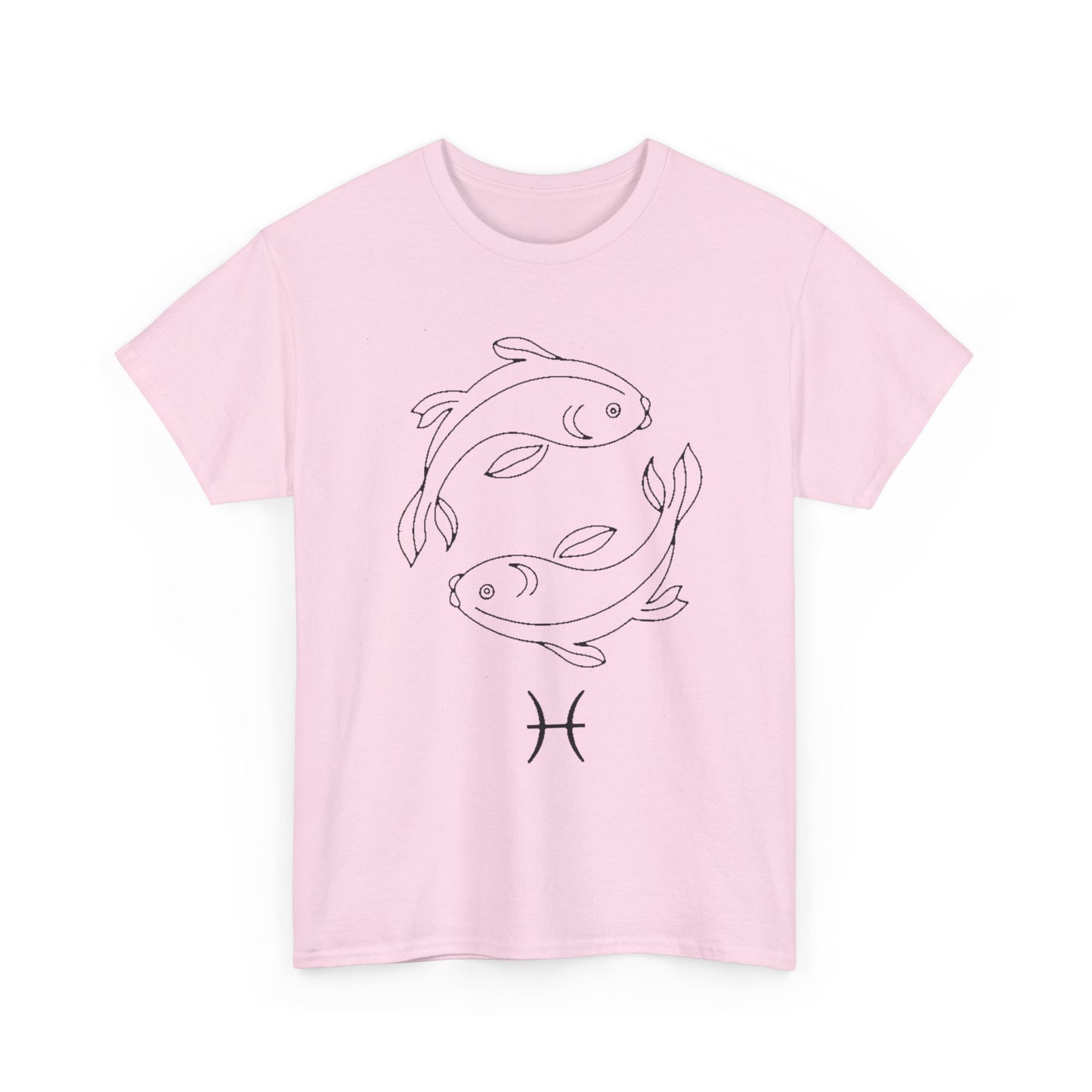 Pisces Zodiac Sign T-Shirt, Minimalist Pisces Astrology Tee,Celestial Line Art Pisces Shirt,Horoscope Graphic Tee,Spiritual Pisces Gift Idea