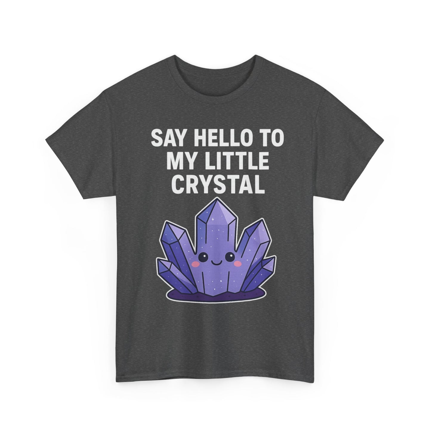 Cute Crystal Graphic Tee for Gem Lovers, Funny Crystal Shirt, Spiritual Energy T-Shirt, Gemstone Lover Tee, Boho Astrology Gift