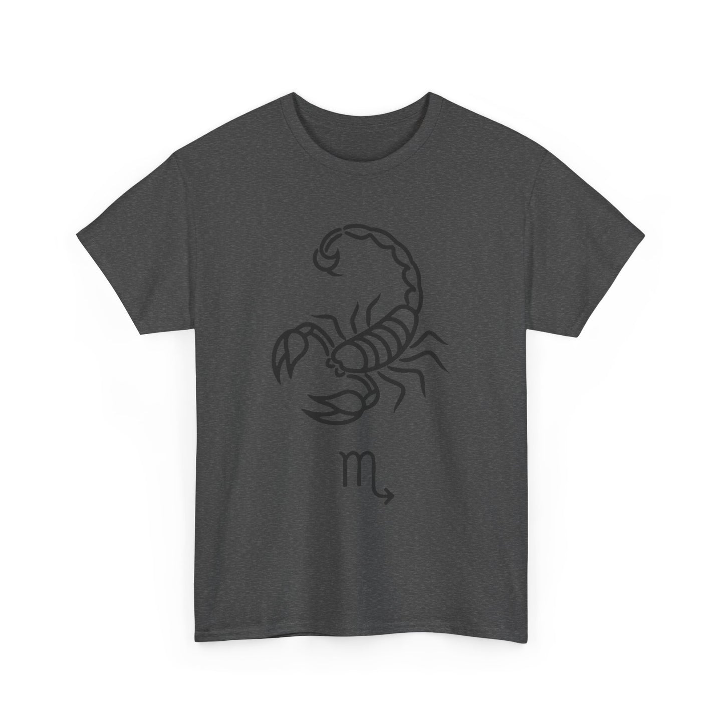 Scorpio Zodiac Unisex Heavy Cotton Tee