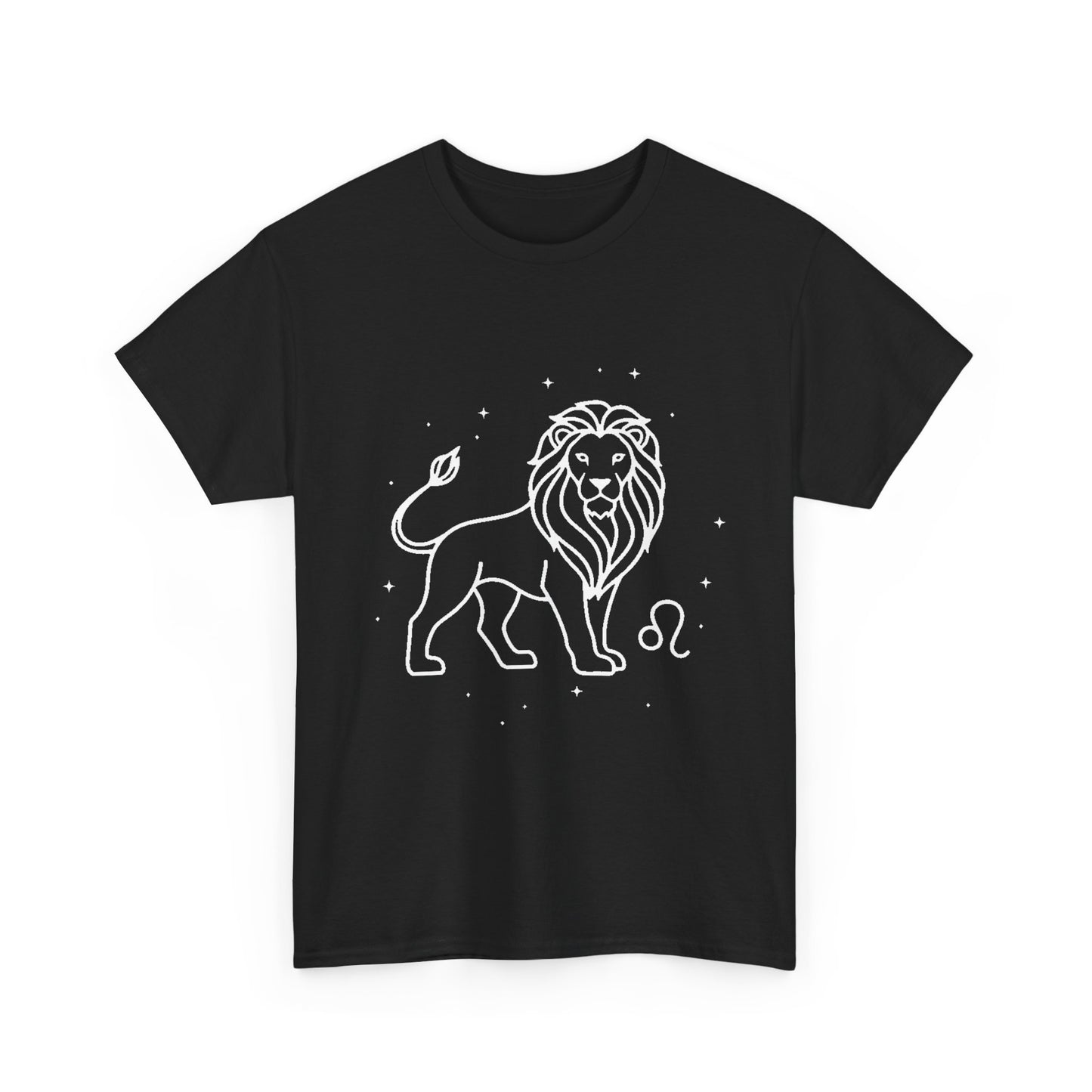 Leo Zodiac Sign T-Shirt, Minimalist Leo Astrology Tee, Celestial Line Art Leo Shirt, Horoscope Graphic Tee, Spiritual Leo Gift Idea