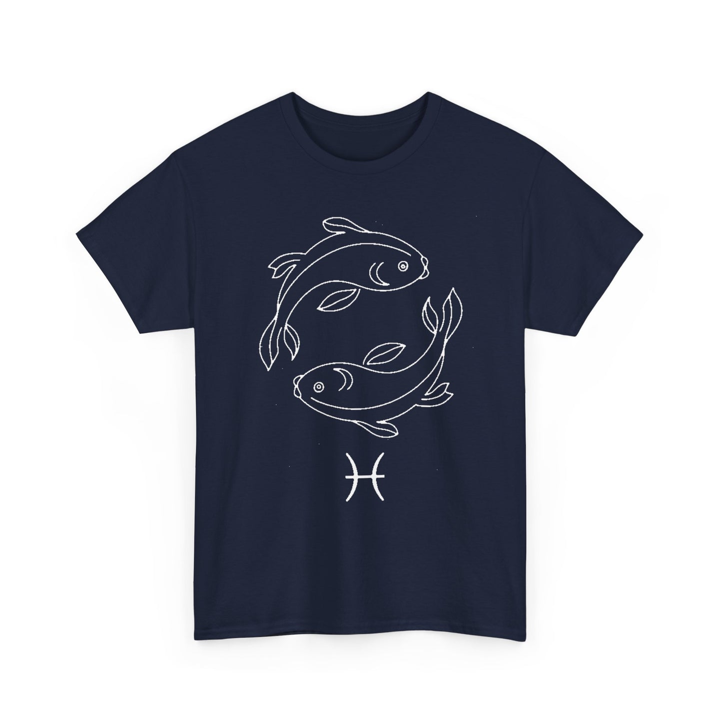 Pisces Zodiac Sign T-Shirt, Minimalist Pisces Astrology Tee,Celestial Line Art Pisces Shirt,Horoscope Graphic Tee,Spiritual Pisces Gift Idea