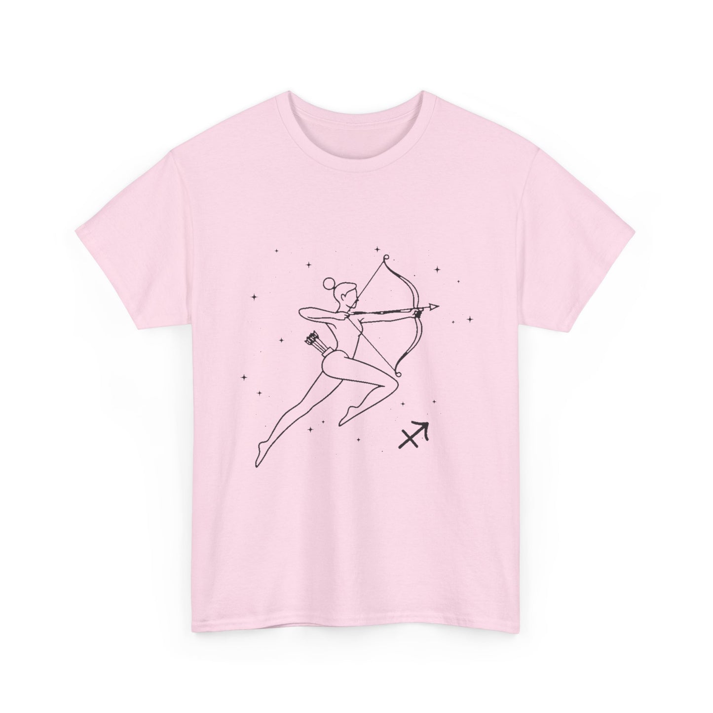 Sagittarius Zodiac Sign T-Shirt, Minimalist Sagittarius Astrology Tee, Celestial Line Art Sagittarius Shirt, Spiritual Sagittarius Gift Idea