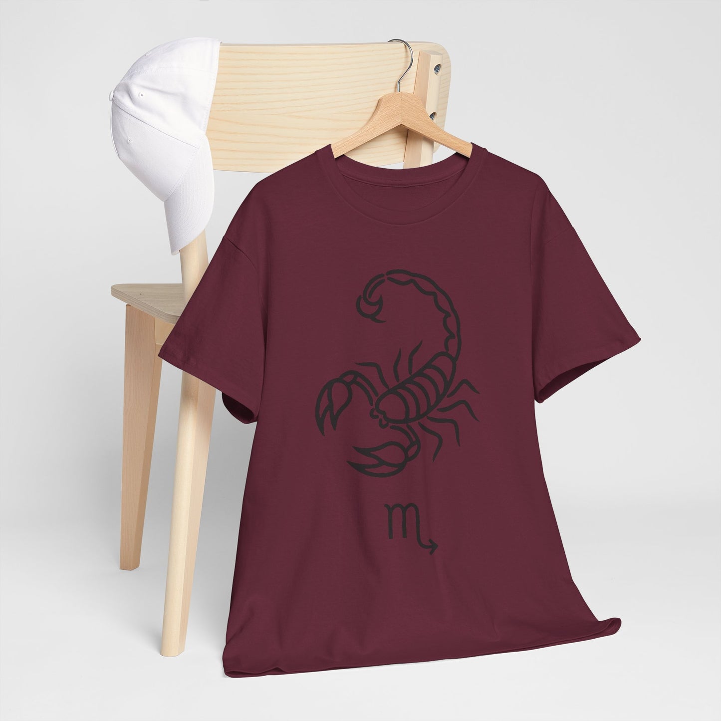 Scorpio Zodiac Unisex Heavy Cotton Tee
