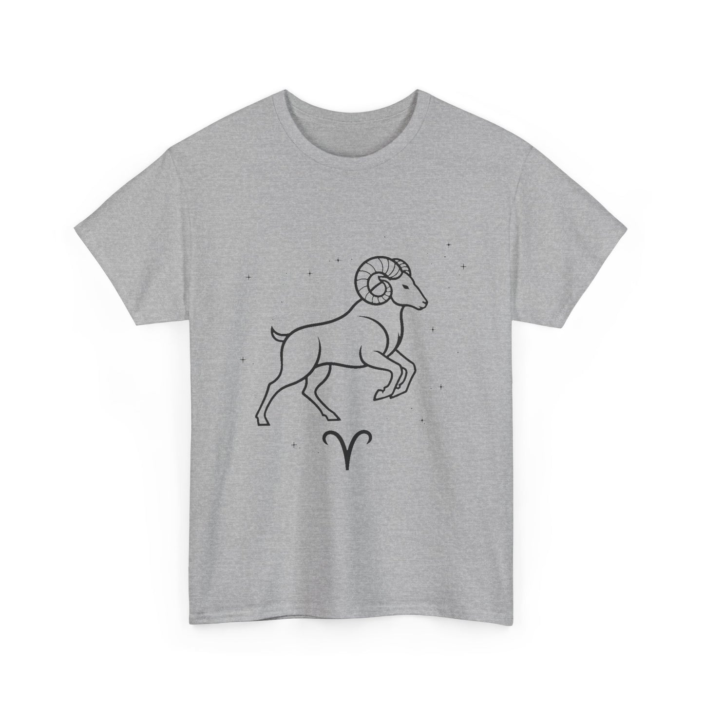 Aries Zodiac Sign T-Shirt, Minimalist Aries Astrology Tee, Celestial Line Art Aries Shirt, Horoscope Graphic Tee, Spiritual Aries Gift Idea