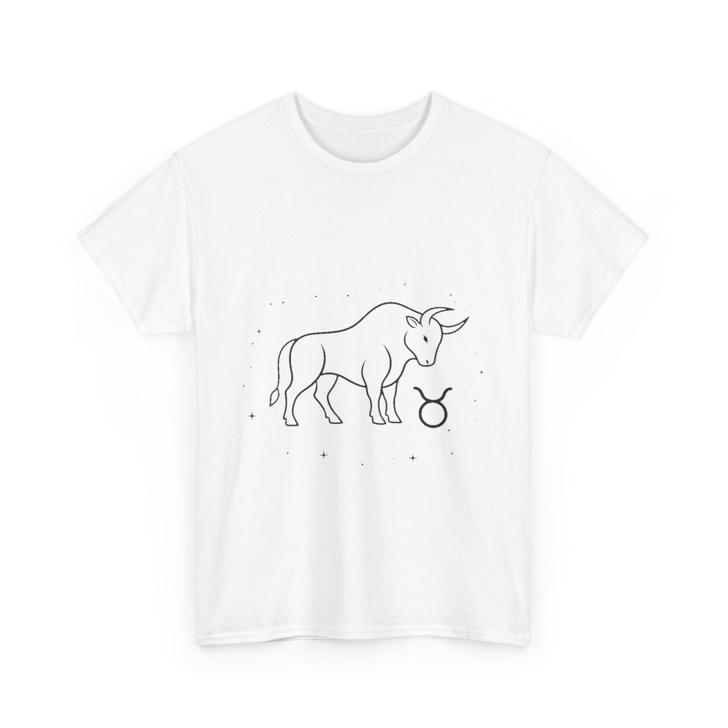 Taurus Zodiac Sign T-Shirt, Minimalist Taurus Astrology Tee, Celestial Line Art Taurus Shirt, Horoscope Graphic Tee, Taurus Gift Idea