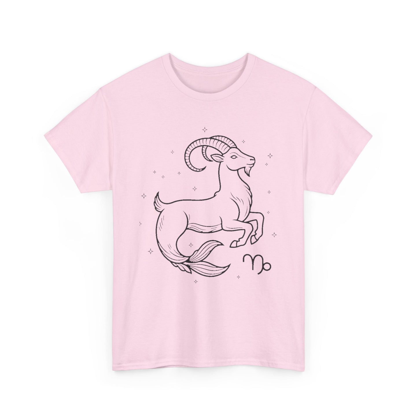 Capricorn Zodiac Sign T-Shirt, Minimalist Capricorn Astrology Tee, Celestial Line Art Capricorn Shirt, Spiritual Capricorn Gift Idea