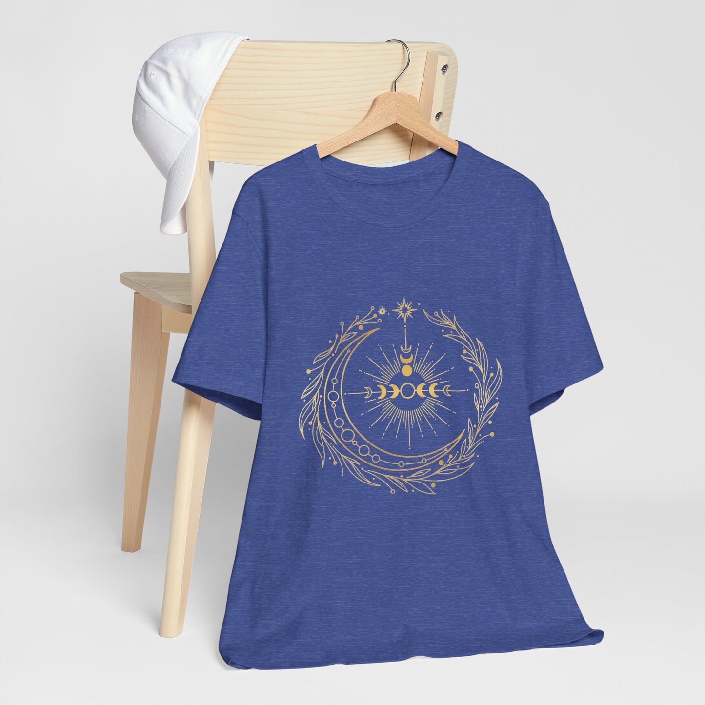 Mystic Moon Shirt | Boho Vintage Moon Phase Tee | Celestial Spiritual T-Shirt
