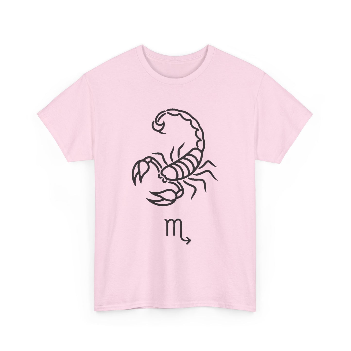 Scorpio Zodiac Unisex Heavy Cotton Tee