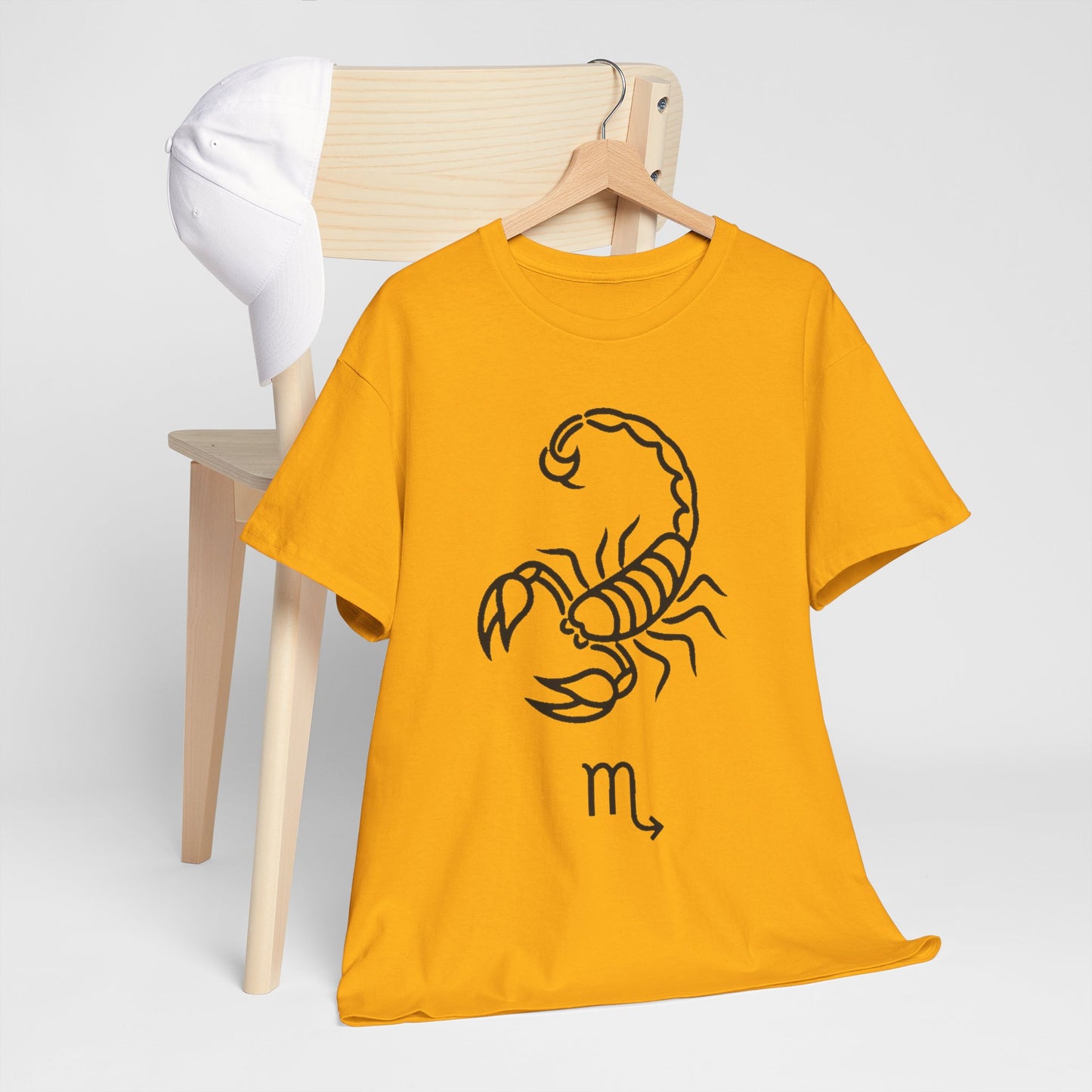 Scorpio Zodiac Unisex Heavy Cotton Tee