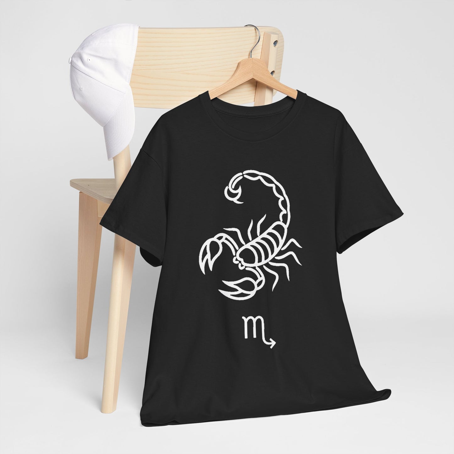 Scorpio Zodiac Unisex Heavy Cotton Tee