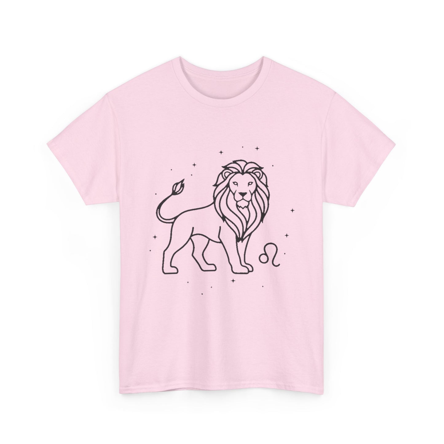 Leo Zodiac Sign T-Shirt, Minimalist Leo Astrology Tee, Celestial Line Art Leo Shirt, Horoscope Graphic Tee, Spiritual Leo Gift Idea