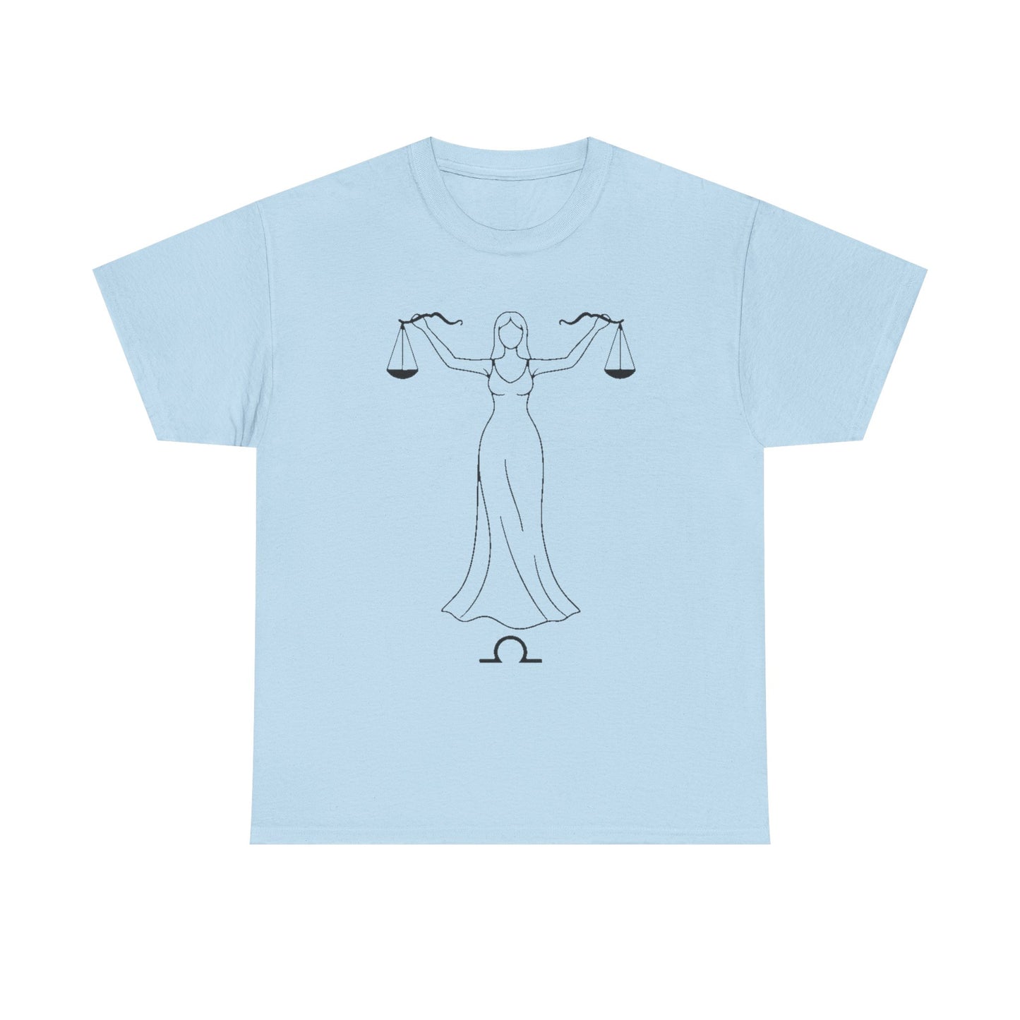 Libra Zodiac Sign T-Shirt, Minimalist Libra Astrology Tee, Celestial Line Art Libra Shirt, Horoscope Graphic Tee, Spiritual Libra Gift Idea