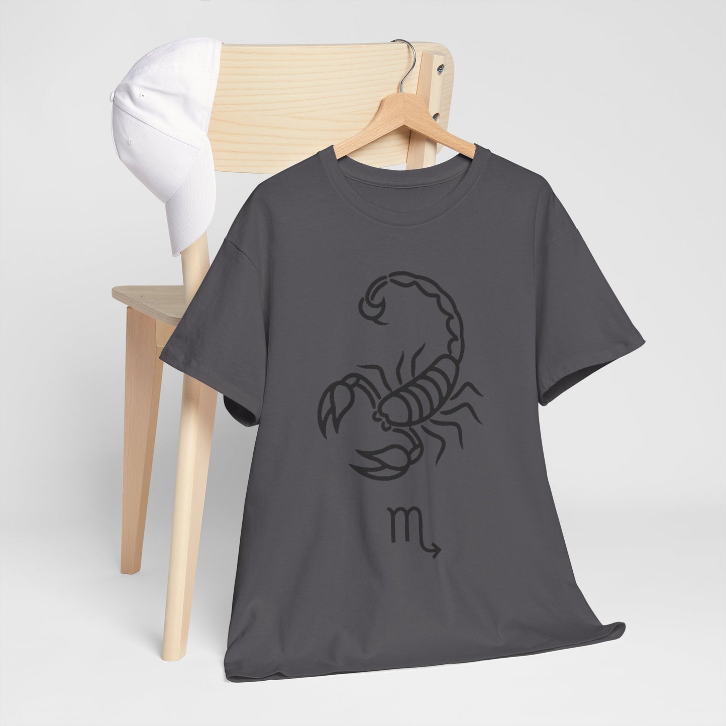 Scorpio Zodiac Unisex Heavy Cotton Tee
