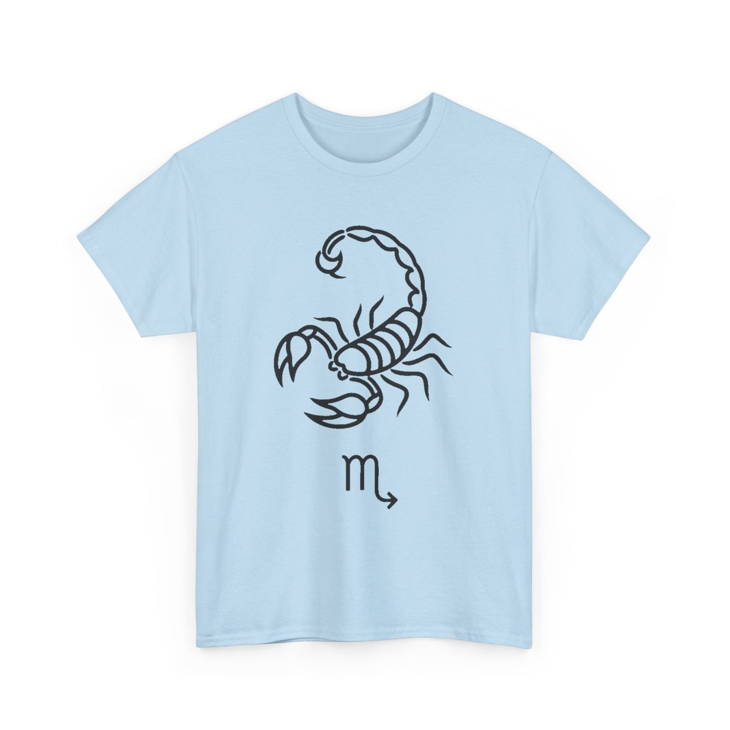 Scorpio Zodiac Unisex Heavy Cotton Tee