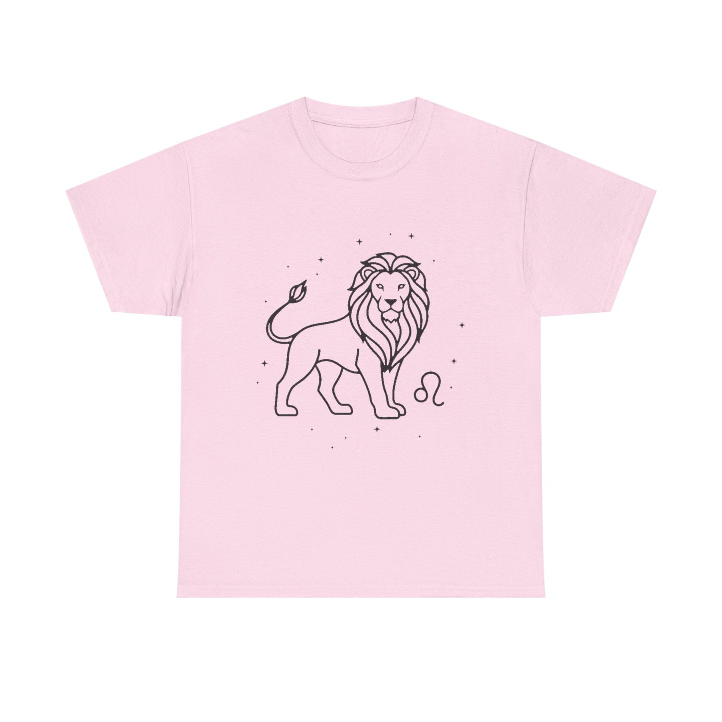Leo Zodiac Sign T-Shirt, Minimalist Leo Astrology Tee, Celestial Line Art Leo Shirt, Horoscope Graphic Tee, Spiritual Leo Gift Idea