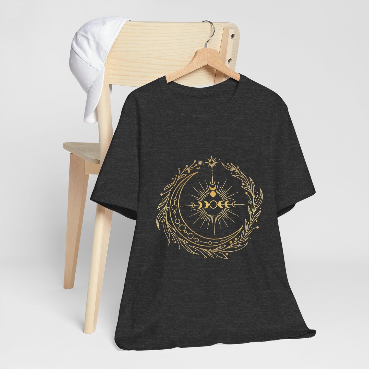 Mystic Moon Shirt | Boho Vintage Moon Phase Tee | Celestial Spiritual T-Shirt