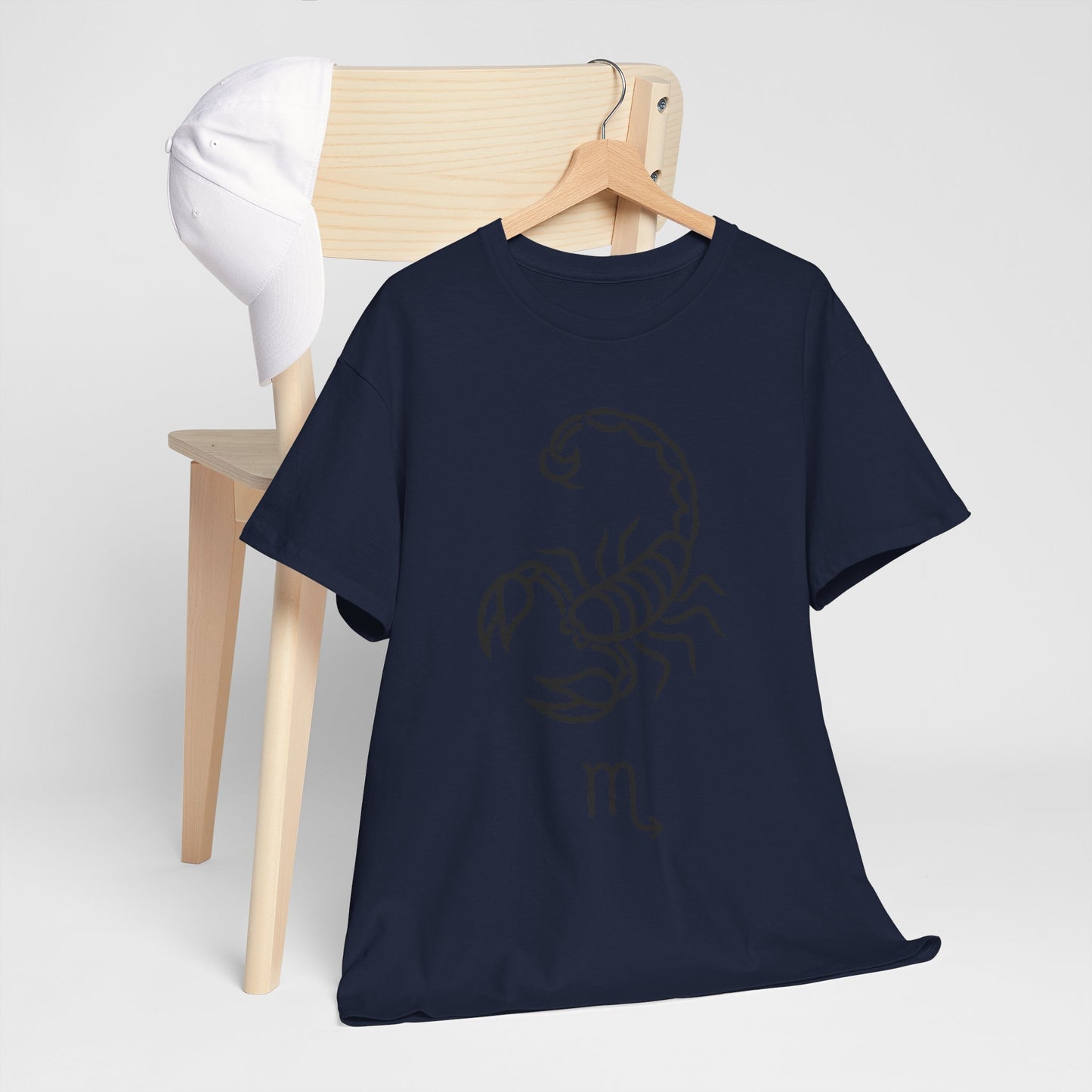 Scorpio Zodiac Unisex Heavy Cotton Tee