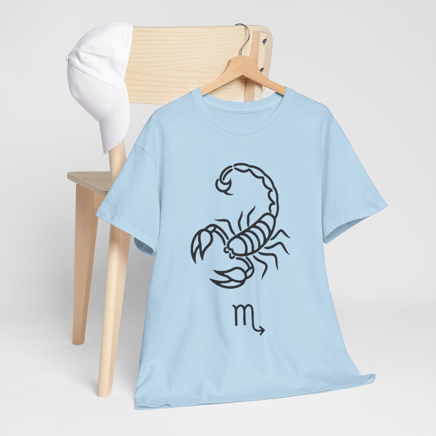 Scorpio Zodiac Unisex Heavy Cotton Tee
