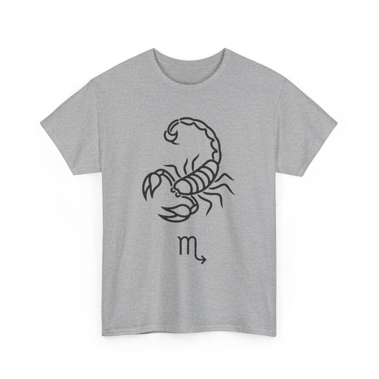Scorpio Zodiac Unisex Heavy Cotton Tee