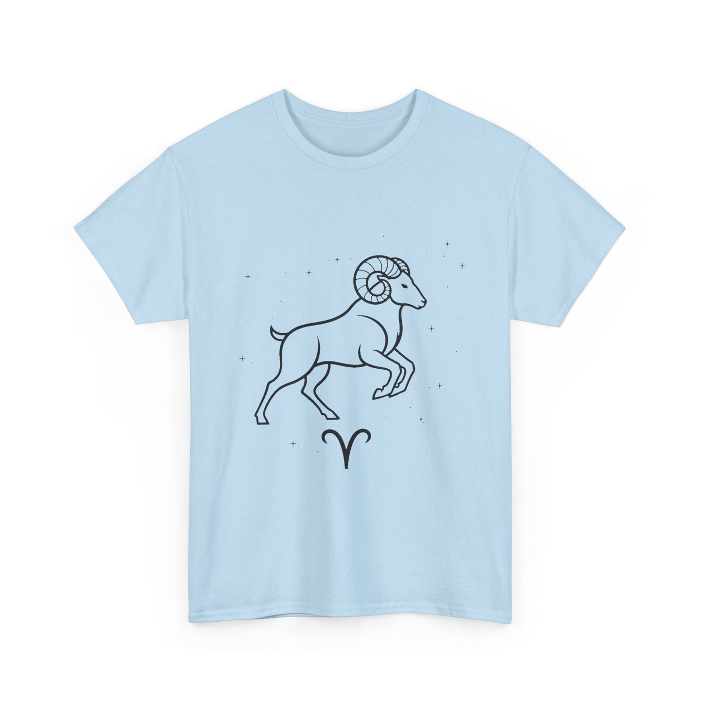 Aries Zodiac Sign T-Shirt, Minimalist Aries Astrology Tee, Celestial Line Art Aries Shirt, Horoscope Graphic Tee, Spiritual Aries Gift Idea