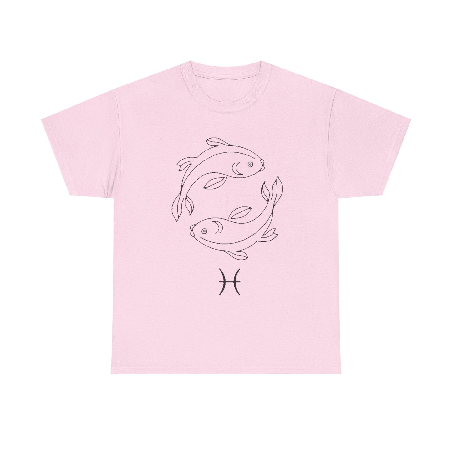 Pisces Zodiac Sign T-Shirt, Minimalist Pisces Astrology Tee,Celestial Line Art Pisces Shirt,Horoscope Graphic Tee,Spiritual Pisces Gift Idea