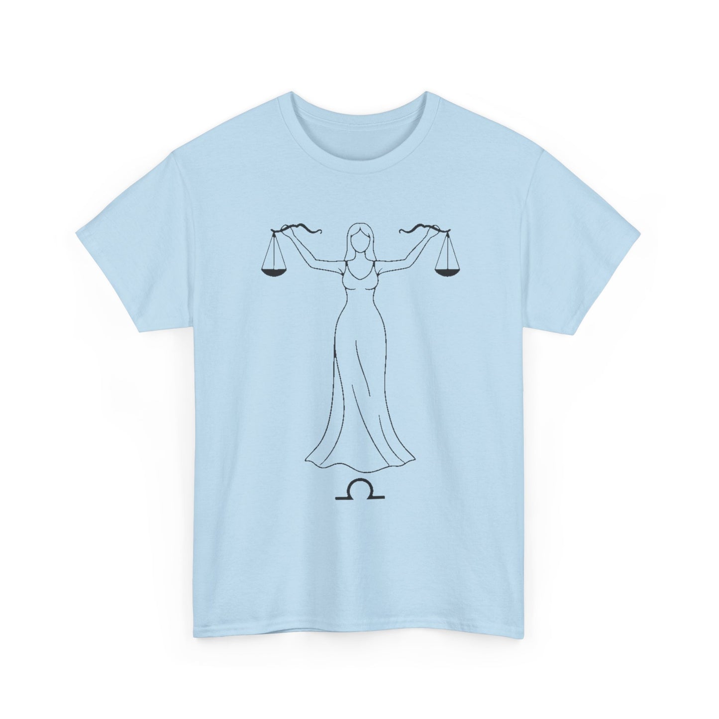 Libra Zodiac Sign T-Shirt, Minimalist Libra Astrology Tee, Celestial Line Art Libra Shirt, Horoscope Graphic Tee, Spiritual Libra Gift Idea