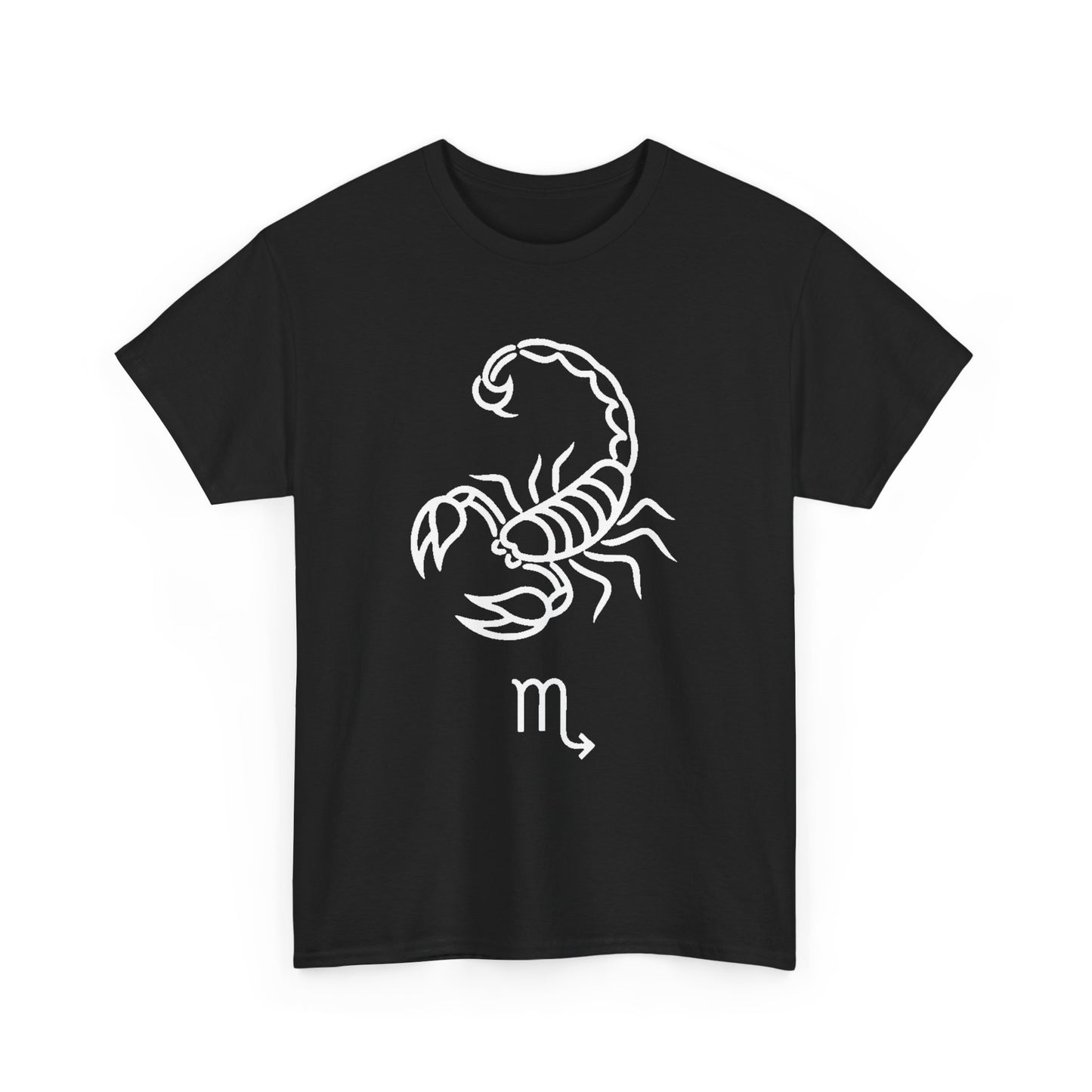 Scorpio Zodiac Unisex Heavy Cotton Tee