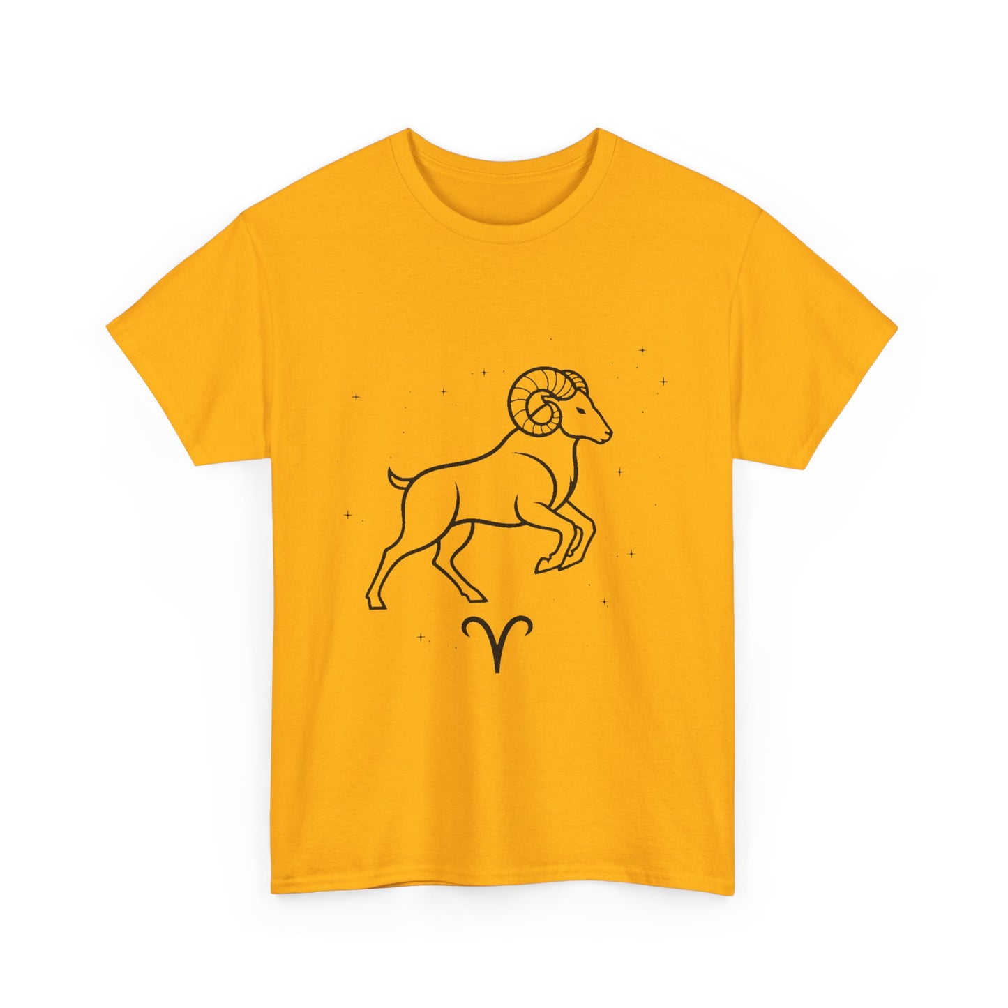 Aries Zodiac Sign T-Shirt, Minimalist Aries Astrology Tee, Celestial Line Art Aries Shirt, Horoscope Graphic Tee, Spiritual Aries Gift Idea