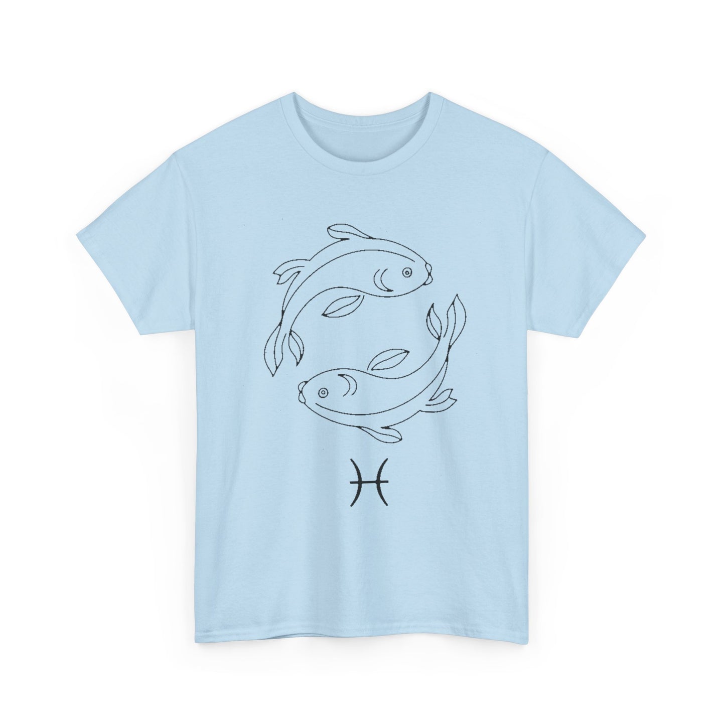 Pisces Zodiac Sign T-Shirt, Minimalist Pisces Astrology Tee,Celestial Line Art Pisces Shirt,Horoscope Graphic Tee,Spiritual Pisces Gift Idea