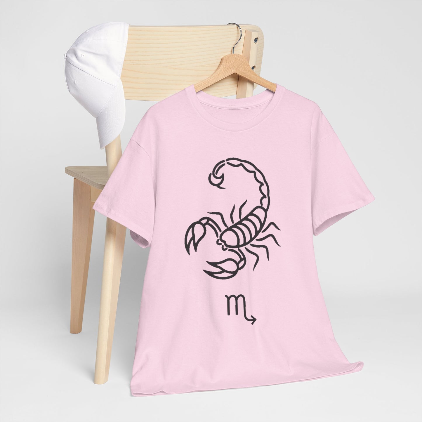 Scorpio Zodiac Unisex Heavy Cotton Tee
