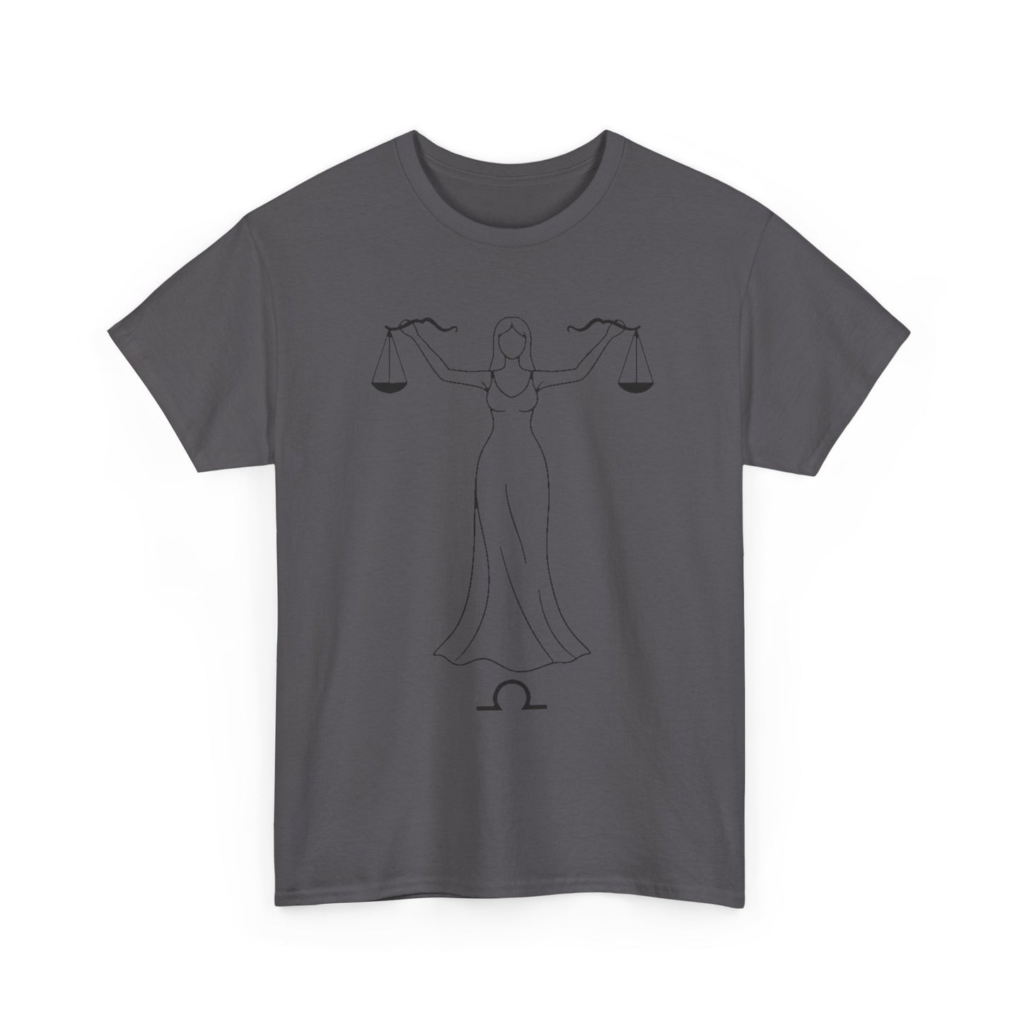 Libra Zodiac Sign T-Shirt, Minimalist Libra Astrology Tee, Celestial Line Art Libra Shirt, Horoscope Graphic Tee, Spiritual Libra Gift Idea