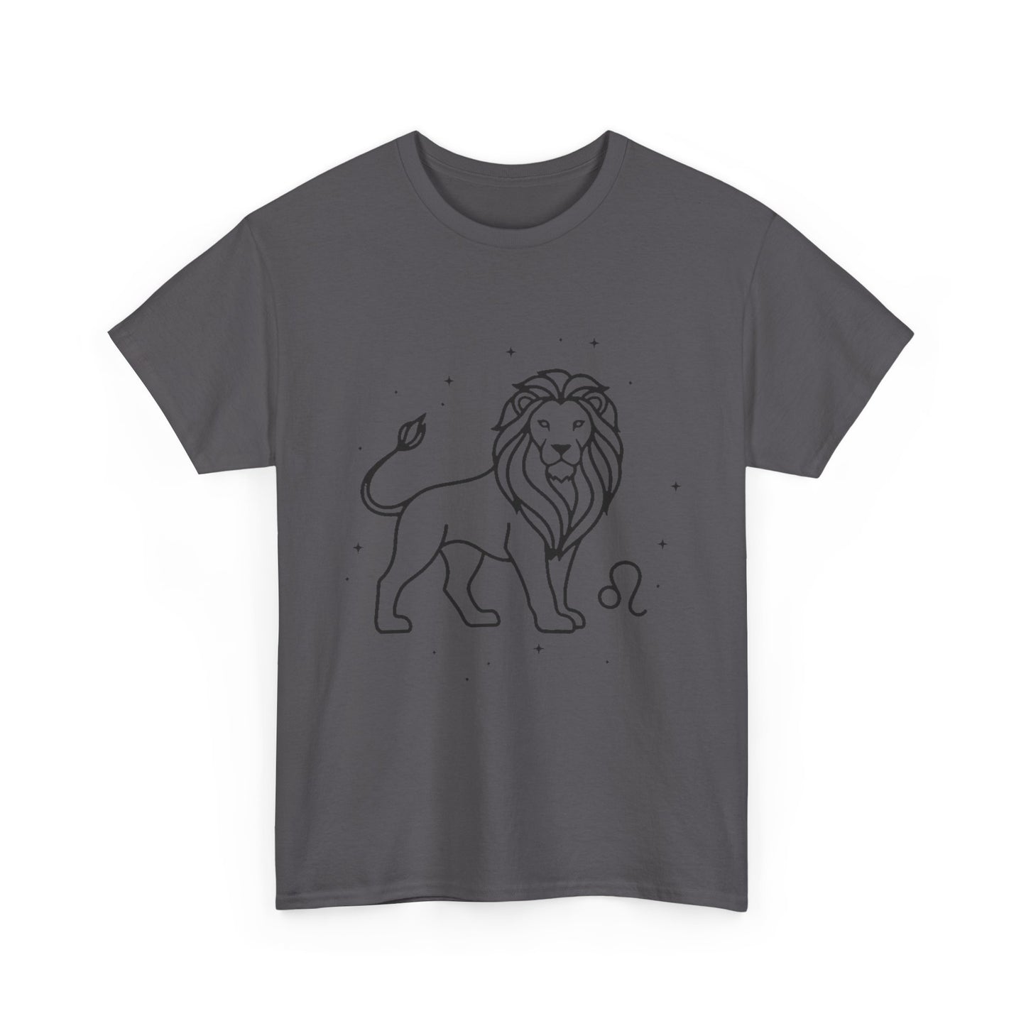 Leo Zodiac Sign T-Shirt, Minimalist Leo Astrology Tee, Celestial Line Art Leo Shirt, Horoscope Graphic Tee, Spiritual Leo Gift Idea