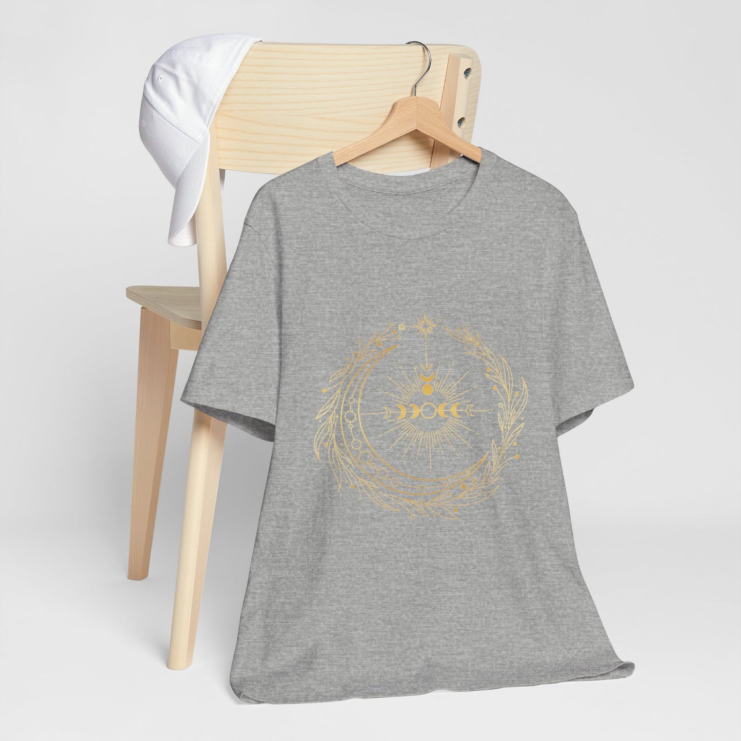 Mystic Moon Shirt | Boho Vintage Moon Phase Tee | Celestial Spiritual T-Shirt