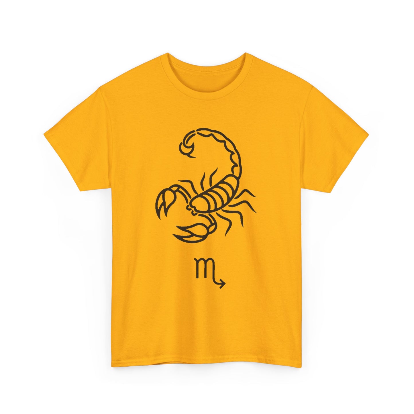 Scorpio Zodiac Unisex Heavy Cotton Tee