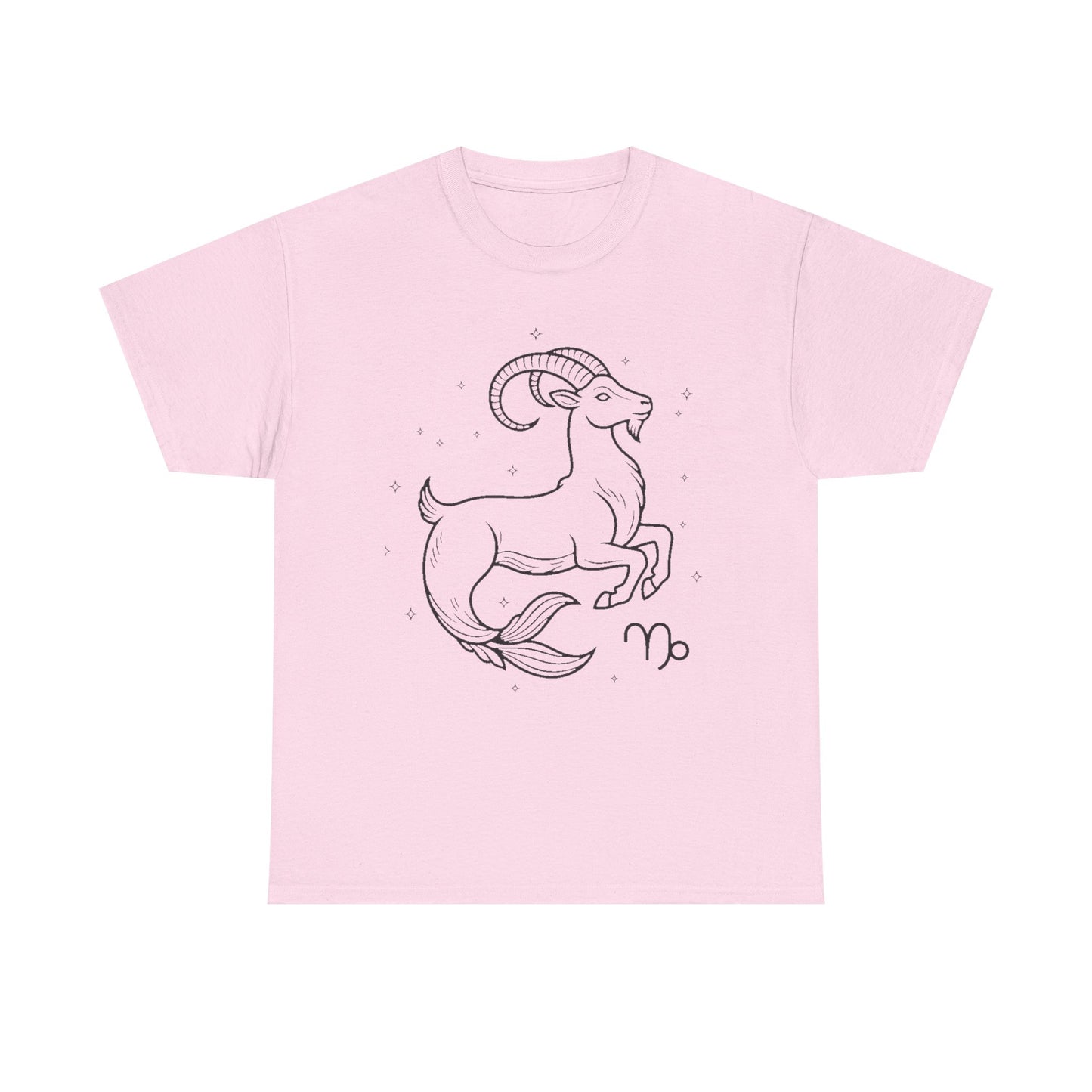 Capricorn Zodiac Sign T-Shirt, Minimalist Capricorn Astrology Tee, Celestial Line Art Capricorn Shirt, Spiritual Capricorn Gift Idea